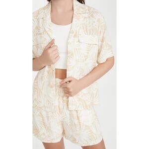 Anine Bing 'Austin' White Short Sleeve Top Size S